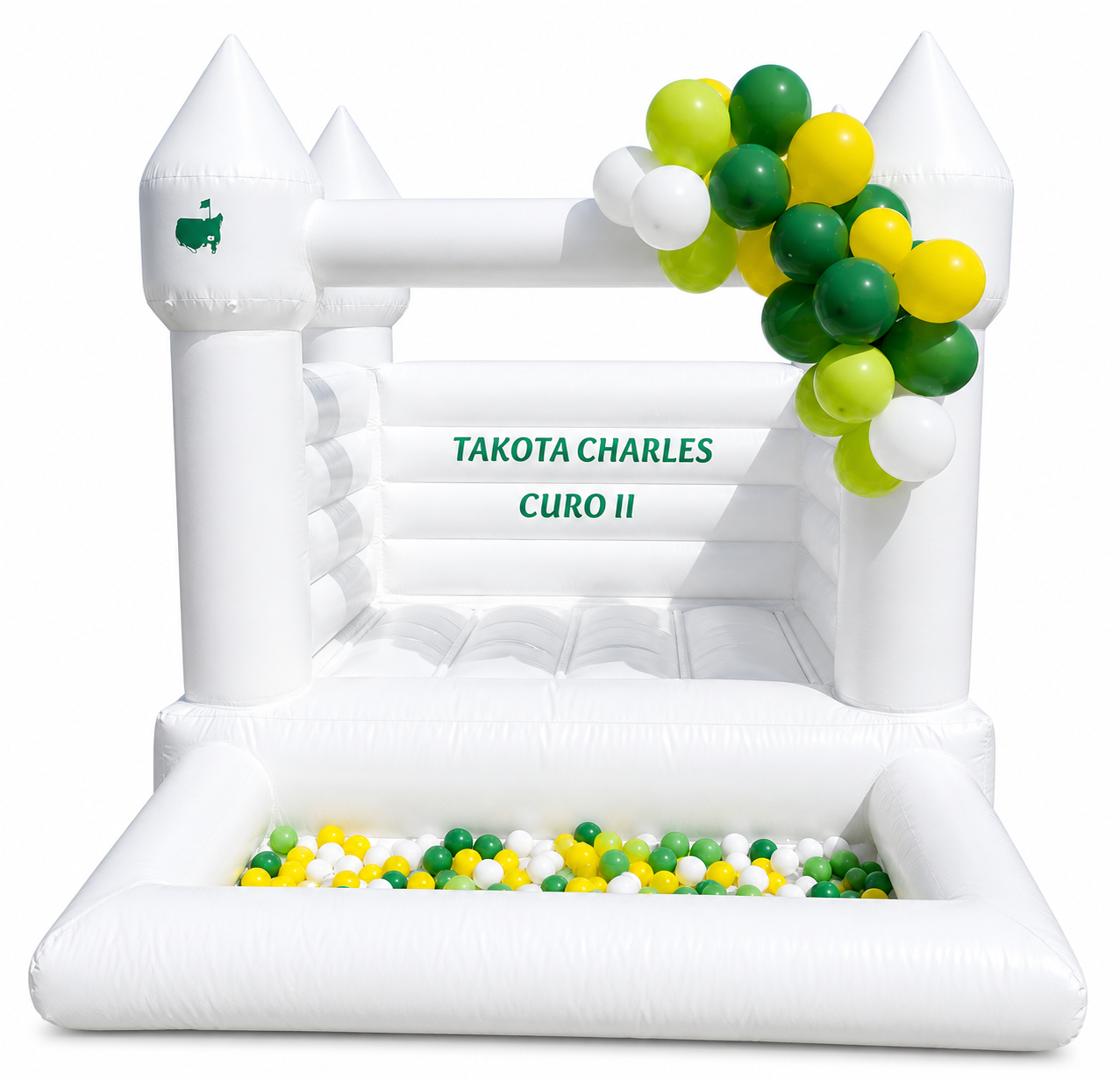 Small Bouncy Castle With Ball Pit Commercial Grade