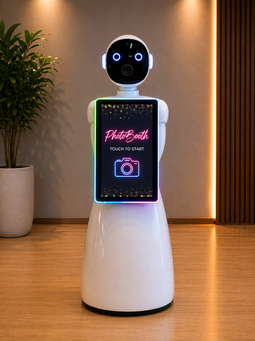 Colossal Roaming Robot Photobooth