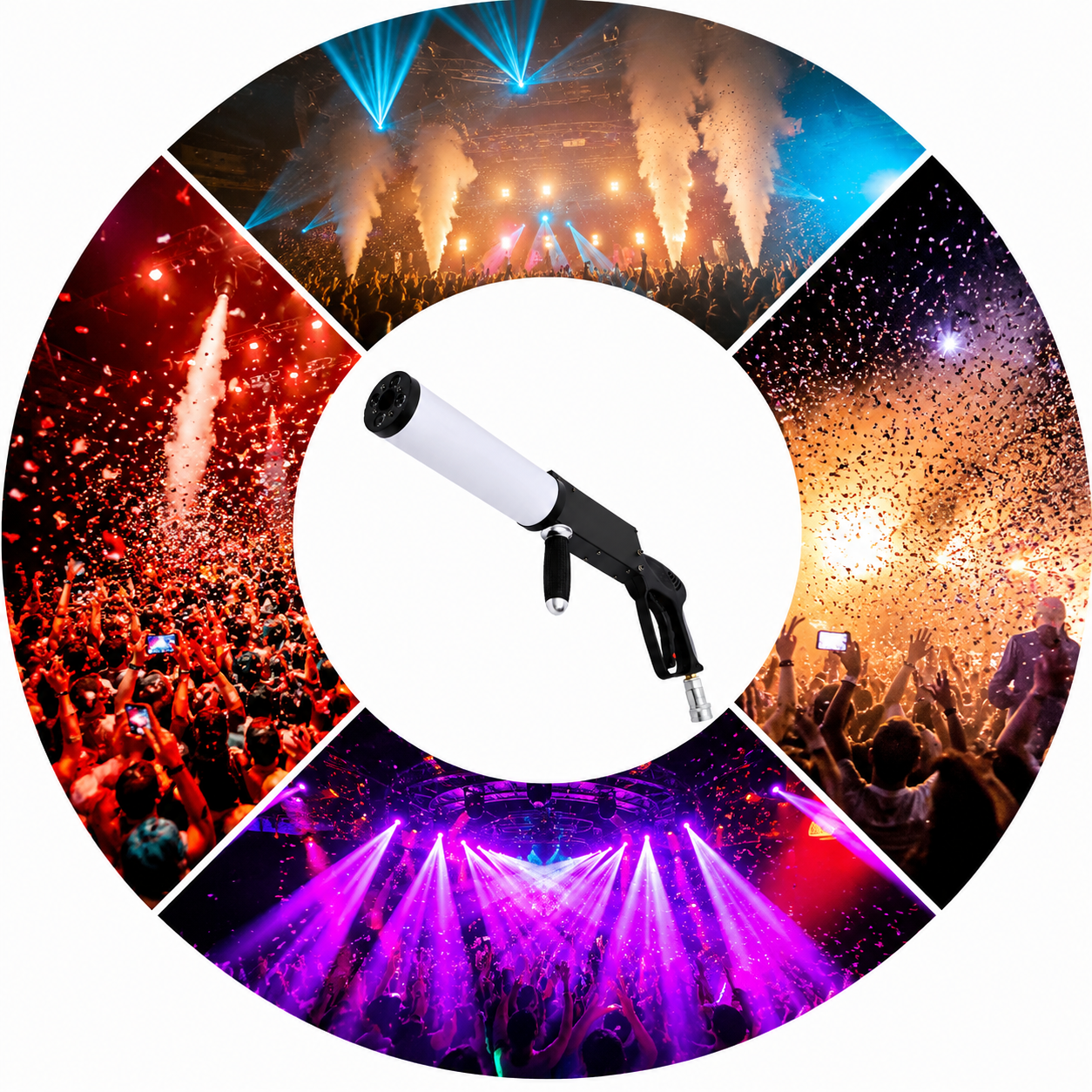LED CO2 Gun Canon