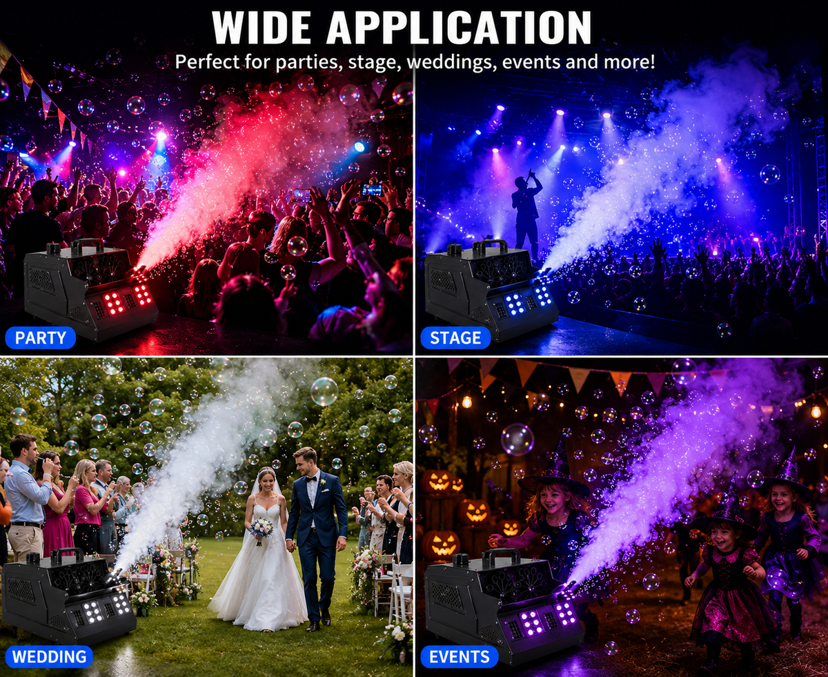 Bubble & Smoke Machine