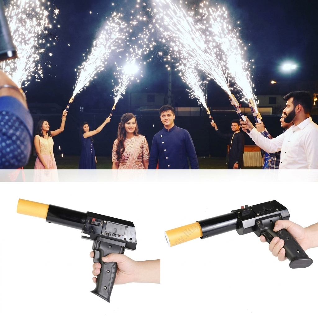 Mini Handheld Cold Sparks Gun