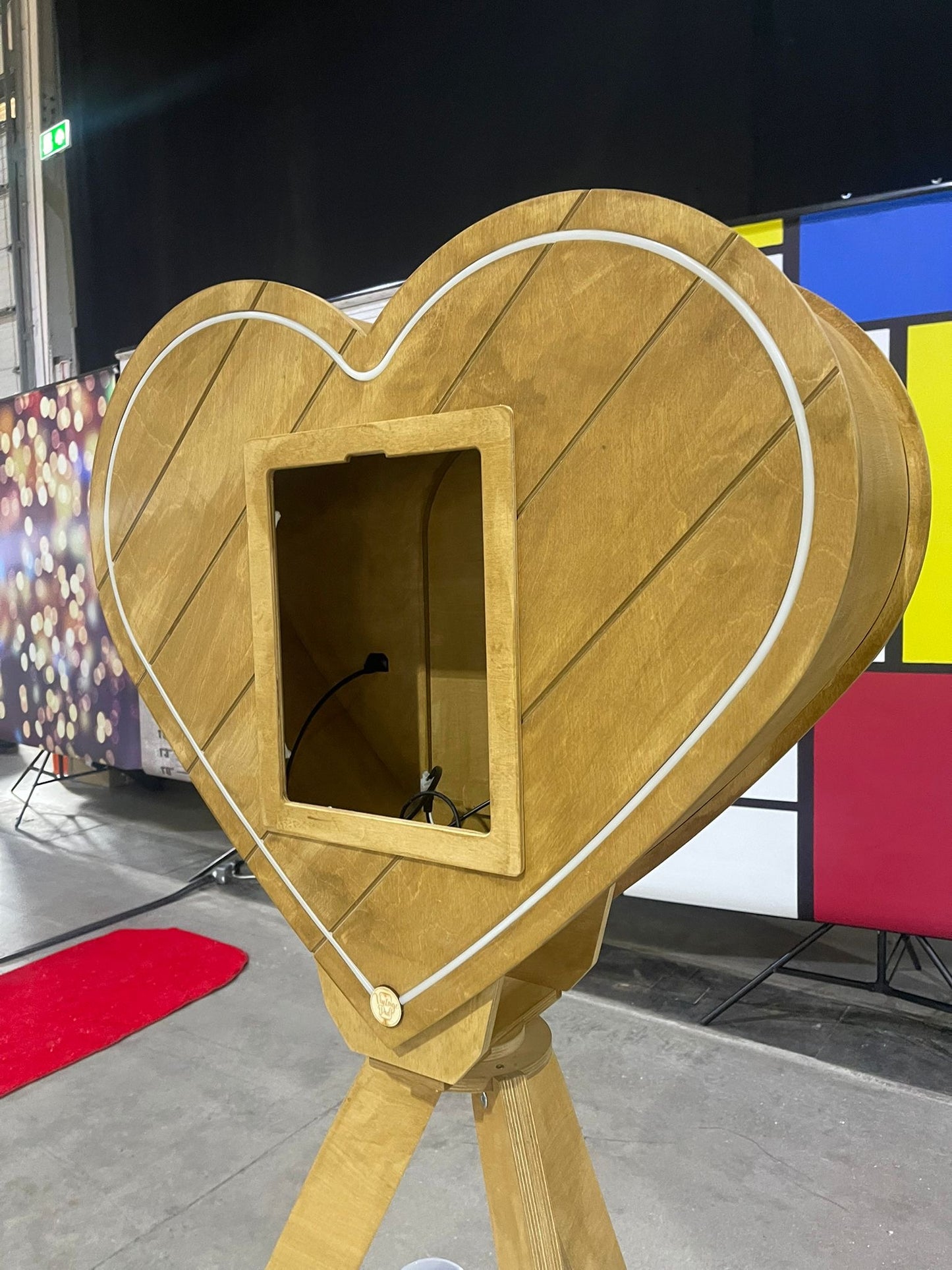 Vintage Heart IPad Selfie Pod Photobooth