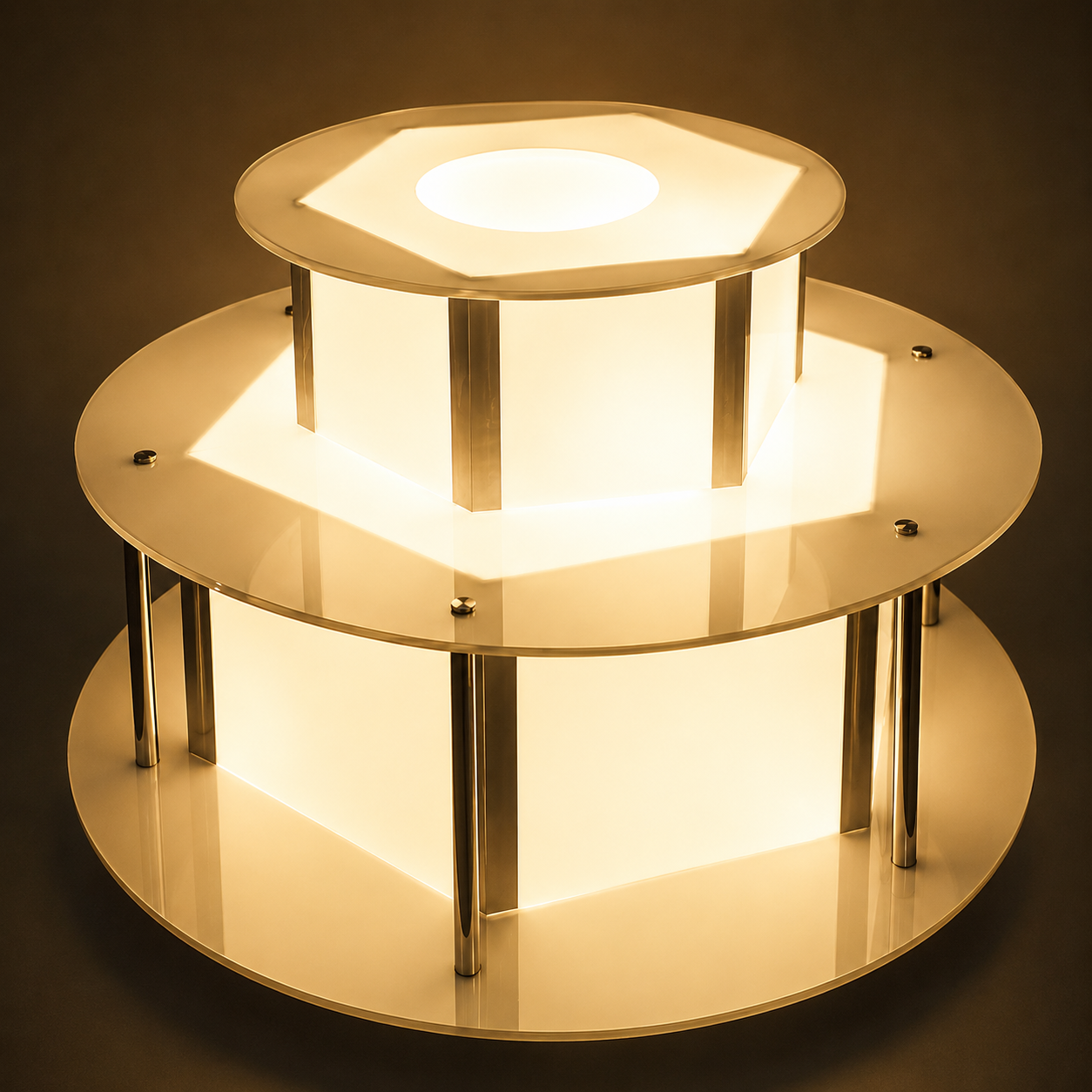 Chocolate Fountain Led Stand