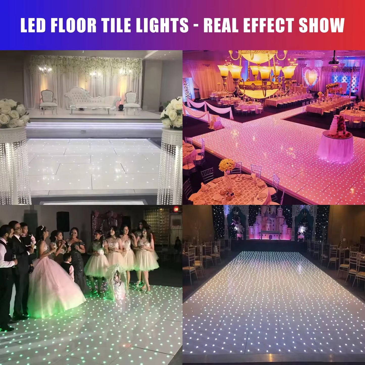 Starlit LED Dance Floor