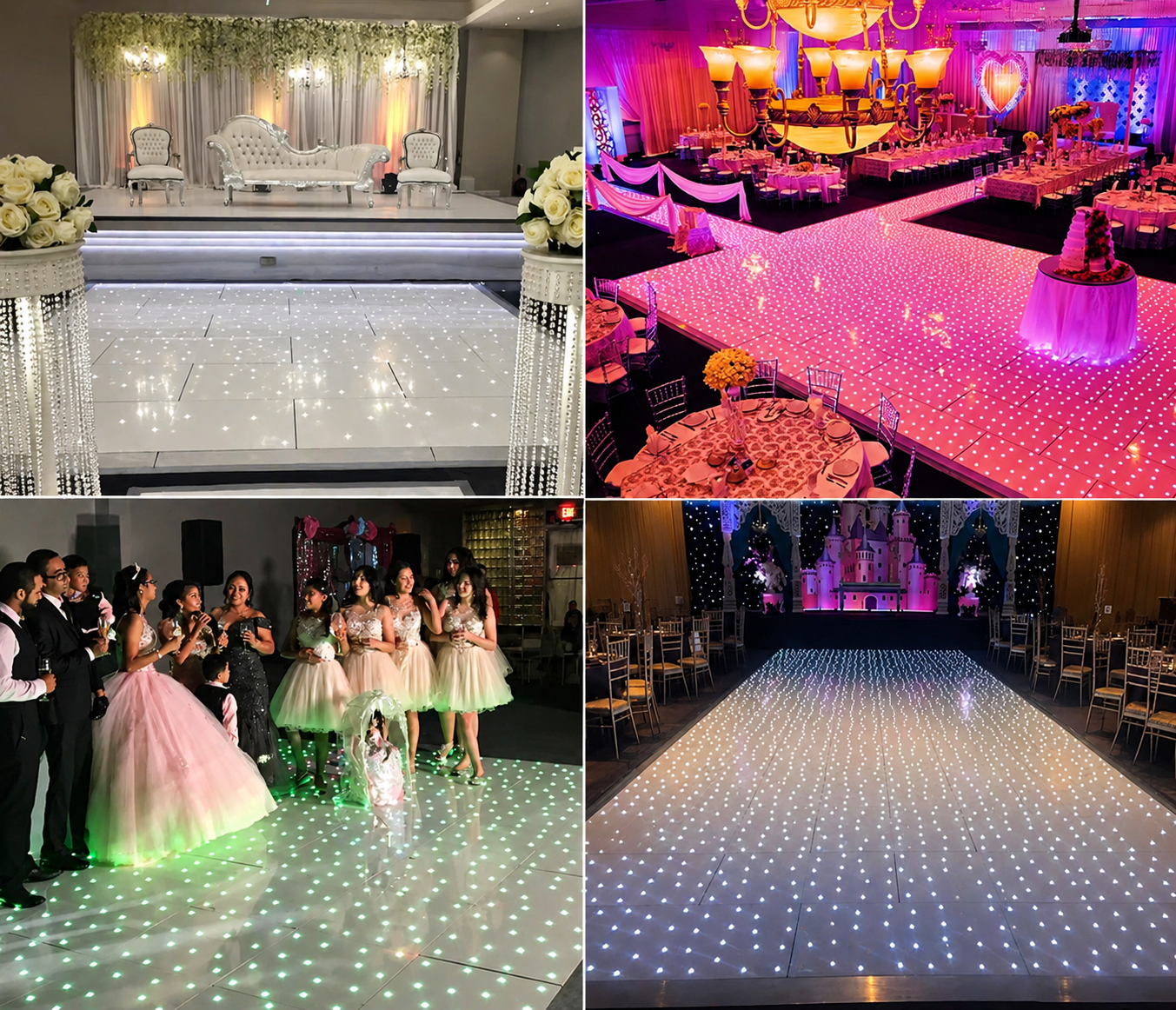 Starlit LED Dance Floor