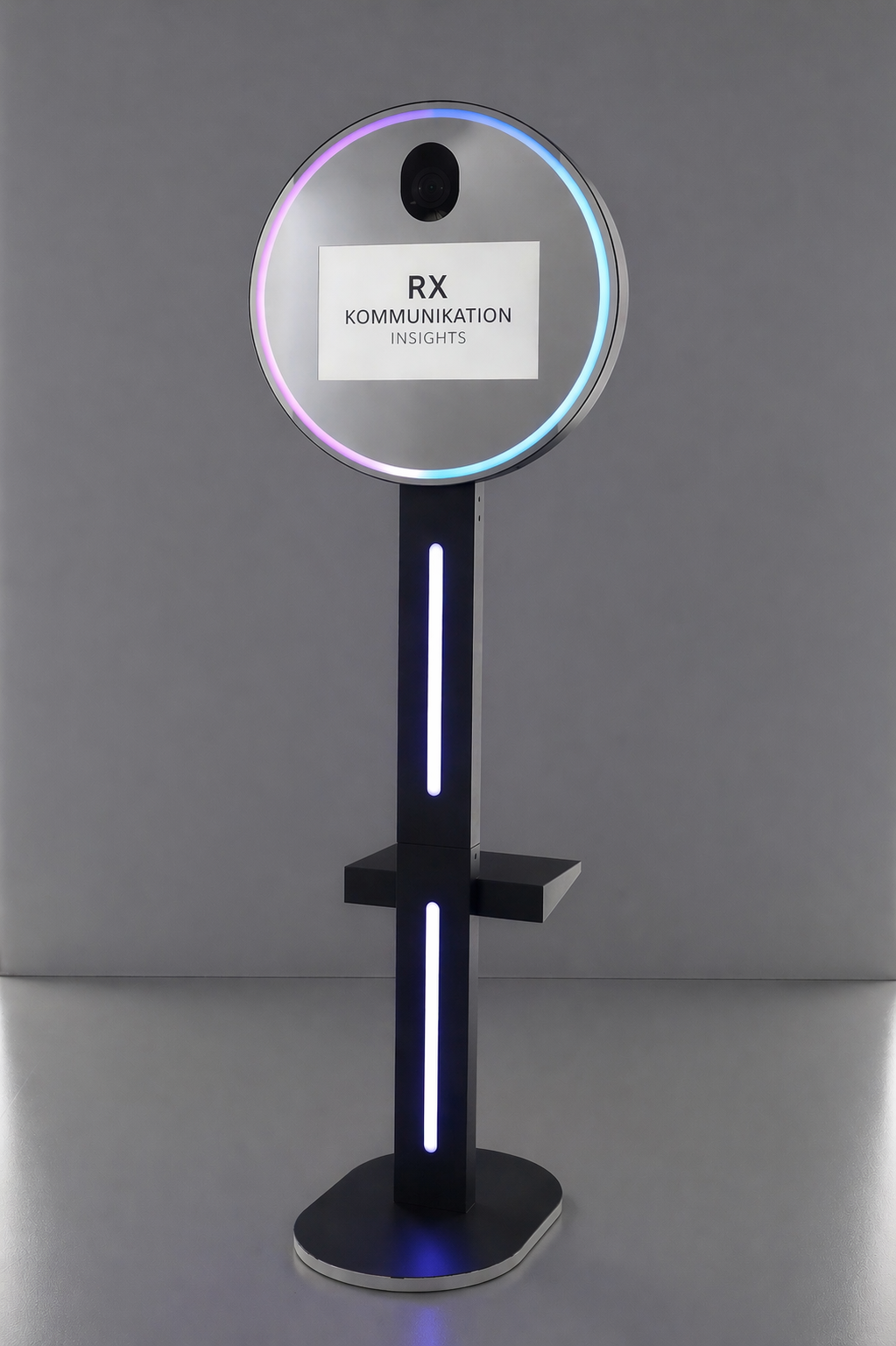  Round Glass Windows DSLR Selfie Pod Photobooth