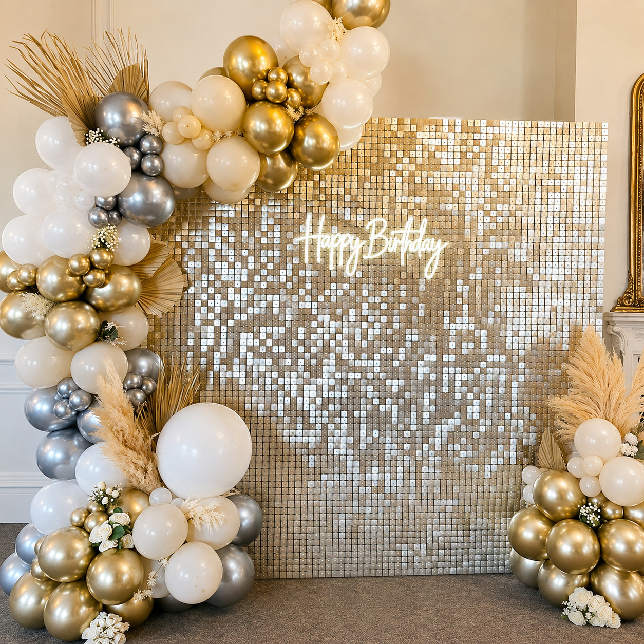 Shimmer Wall Backdrops & Frames
