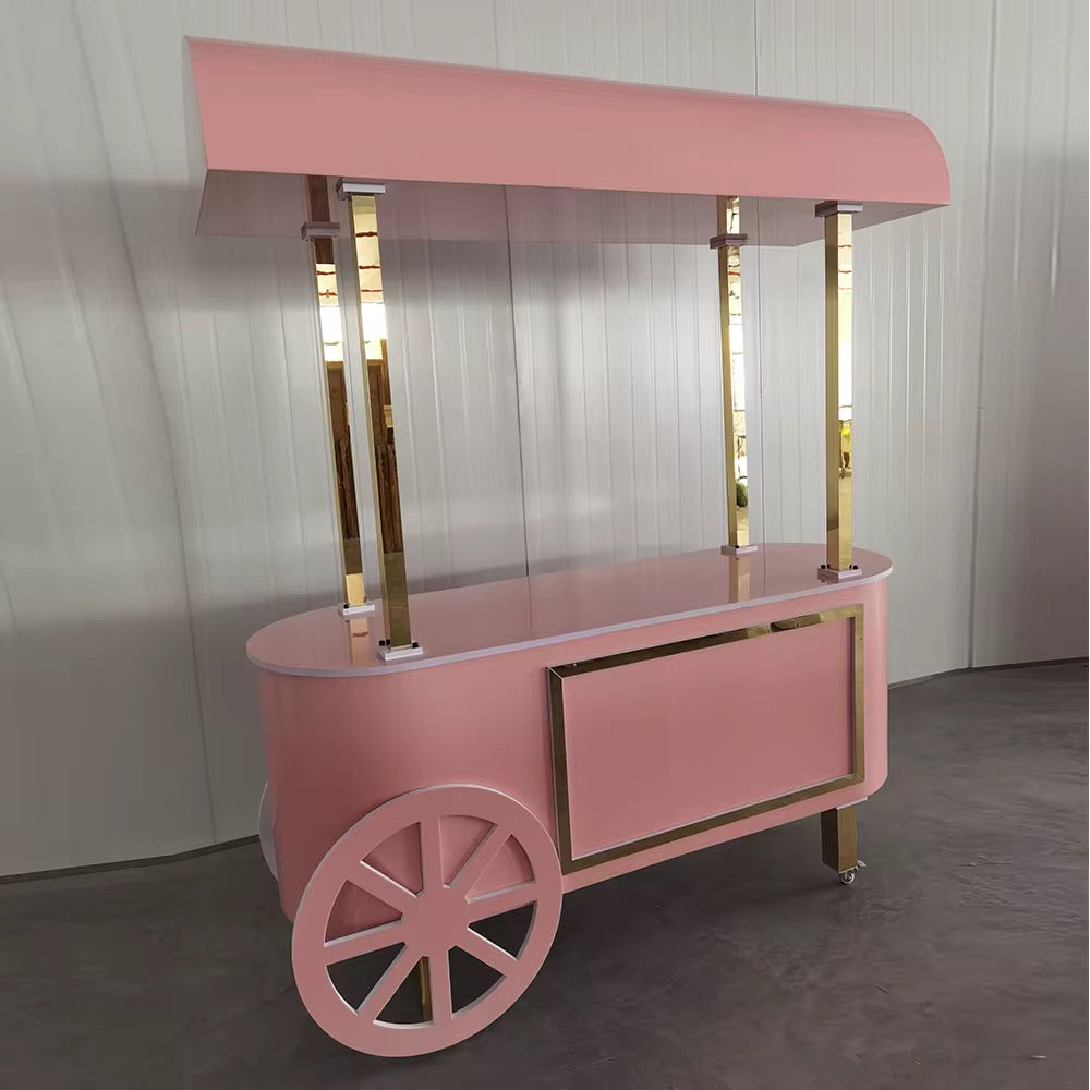 Pancake Dessert Cart With LED Lights