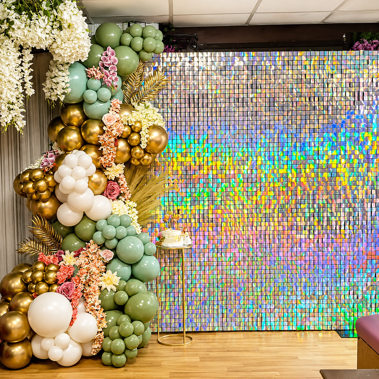 Shimmer Wall Backdrops & Frames