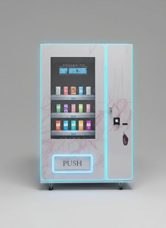 Large Touchscreen Vending Machine Snacks Drinks