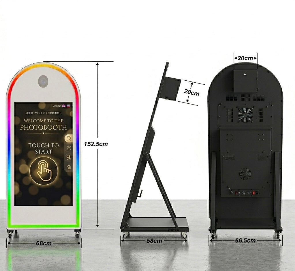 Arched Magic Mirror Photobooth