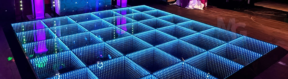 Infinity Glass LED Dance Floor