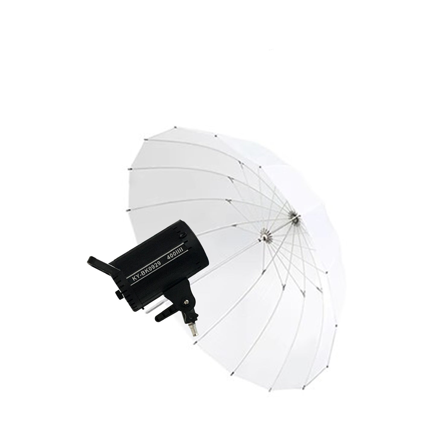 Flash & Still Light With Umbrella For Selfie Pod Magic Mirror Studio Use