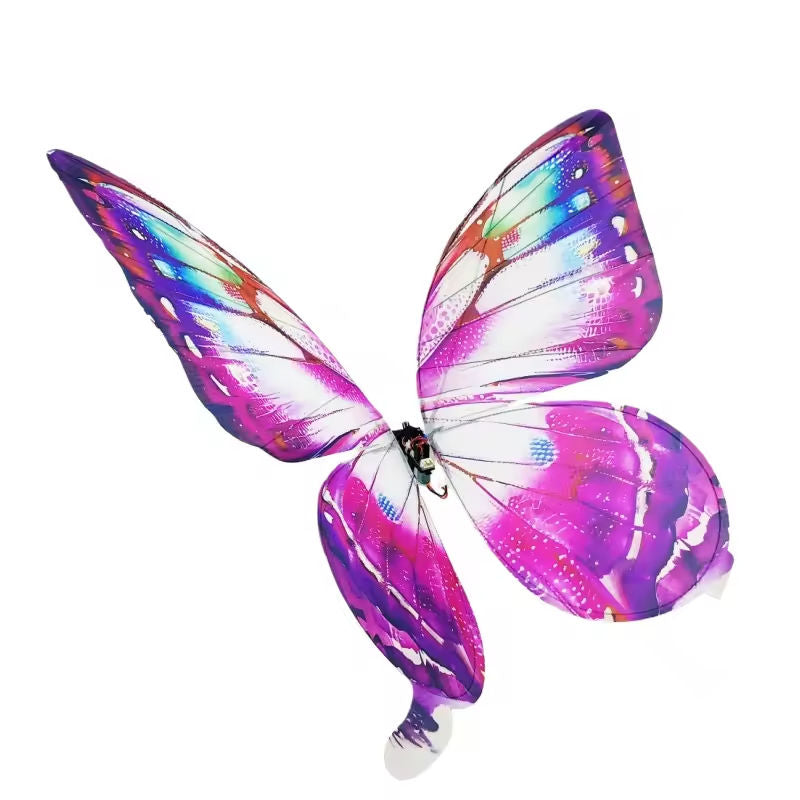 Bionic mechanical flying butterfly that delivers rings at weddings