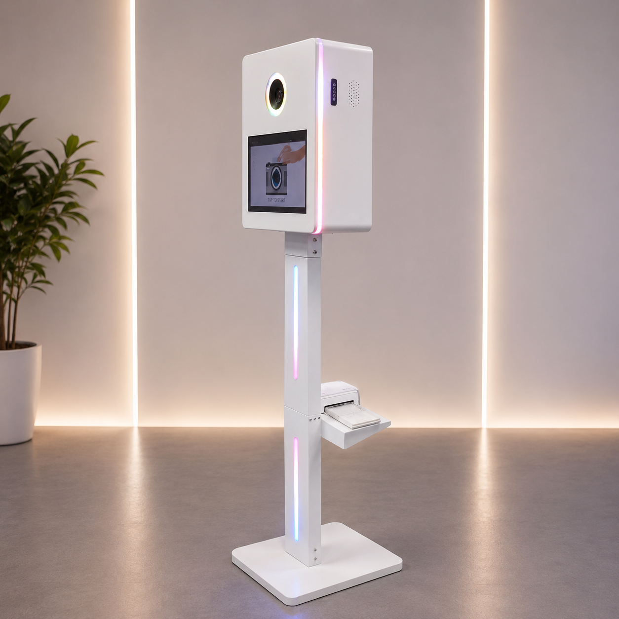 Metal LED DSLR Selfie Pod Photobooth Windows