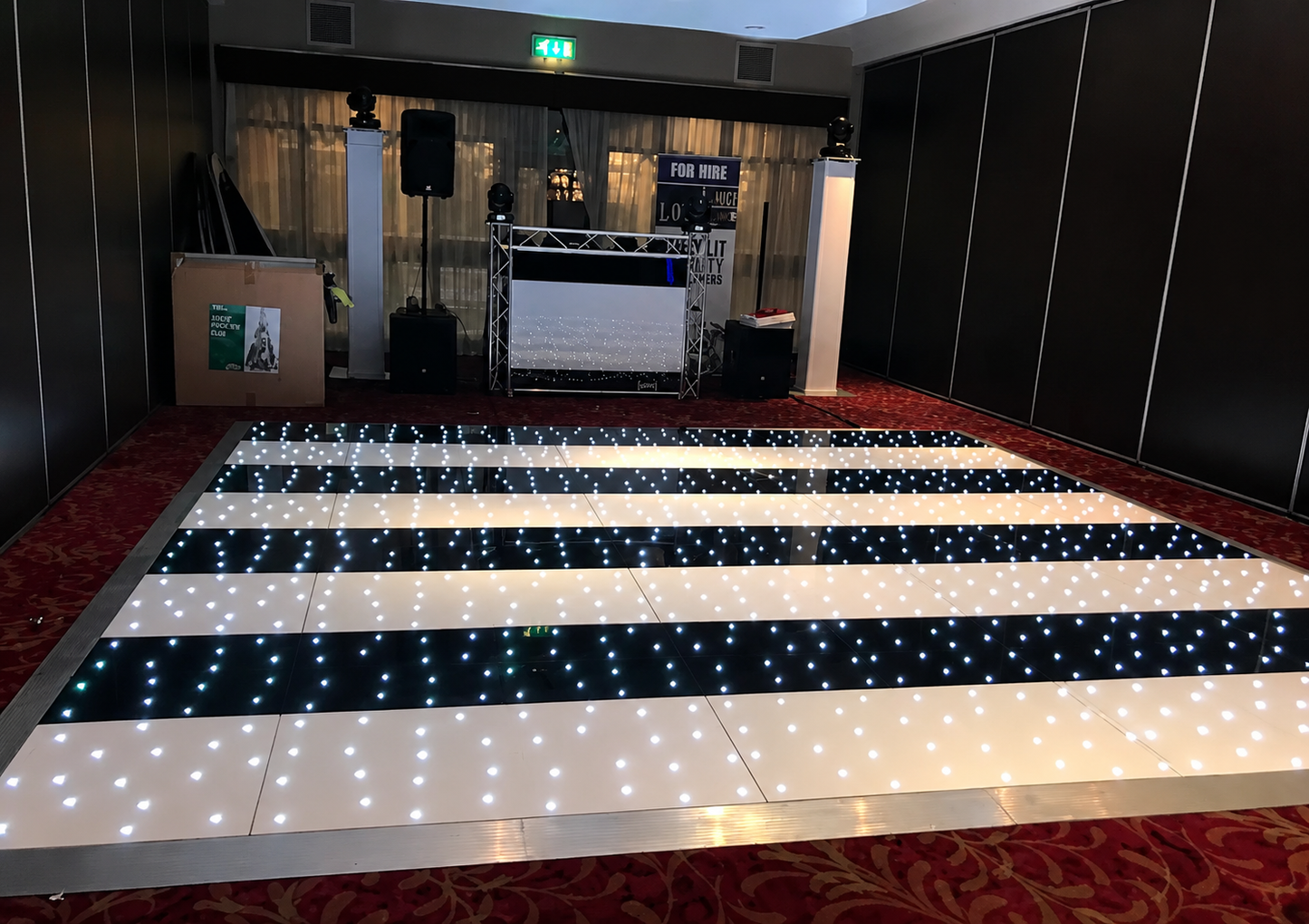Starlit LED Dance Floor