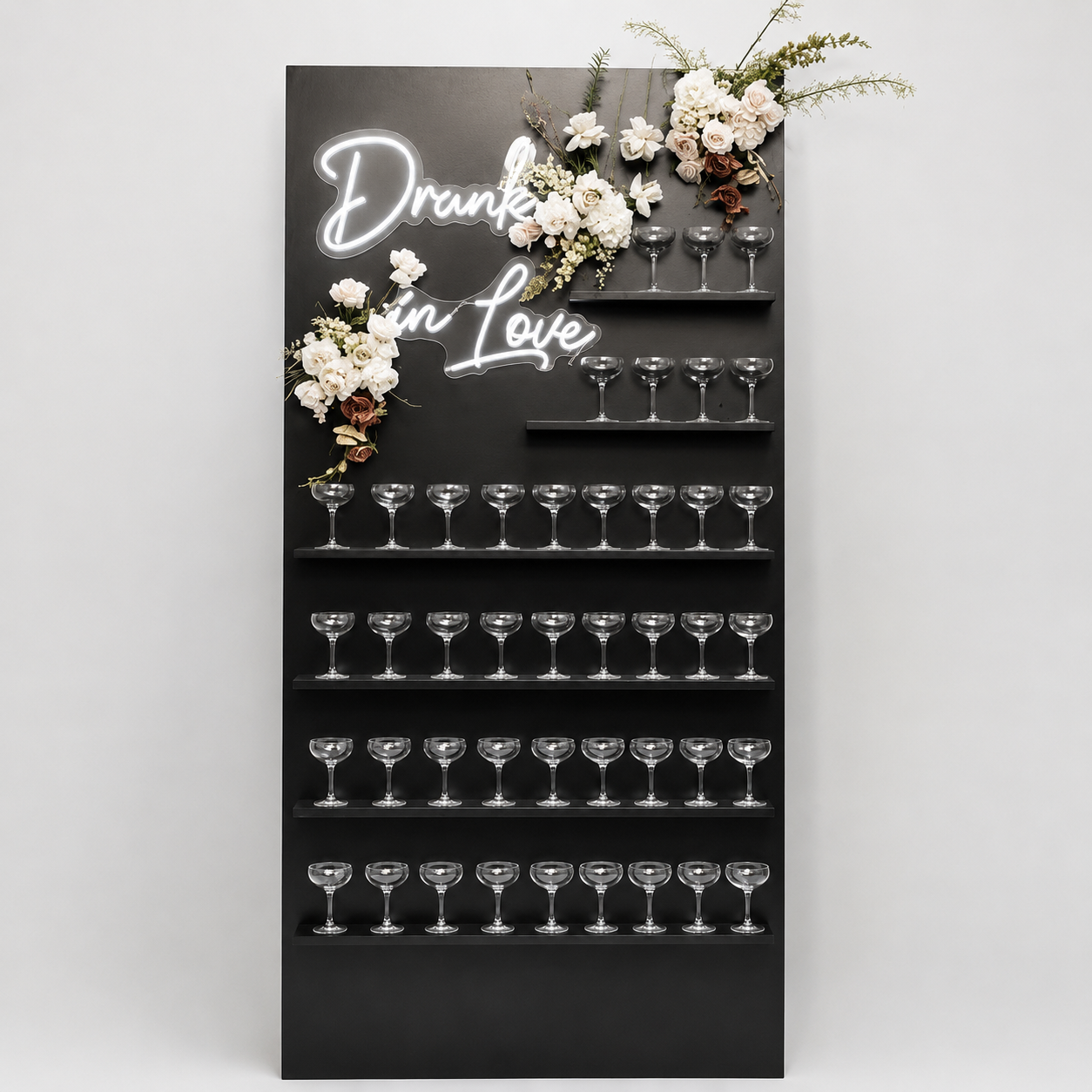 Champagne Prosecco Wall With Stands