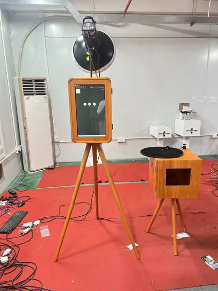 Photobooth Wooden Printer Stand For Various Printers