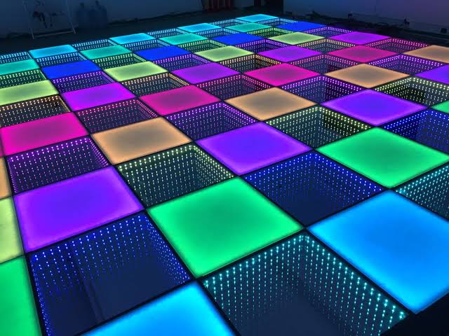 Infinity Glass LED Dance Floor