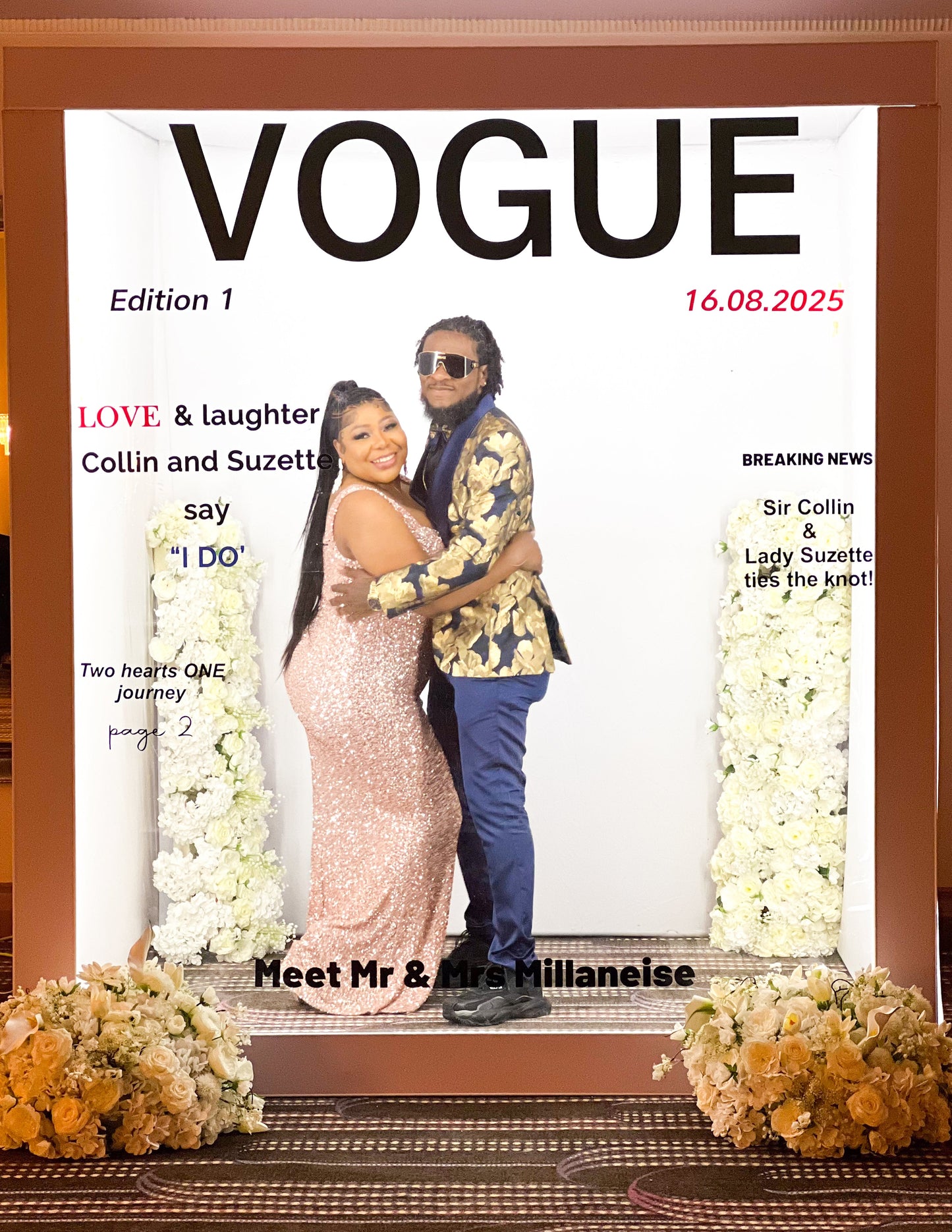 Vogue Magazine Photobooth Standard Enclosure