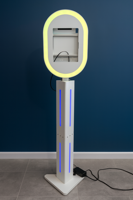 Oval IPad Selfie Pod Photobooth