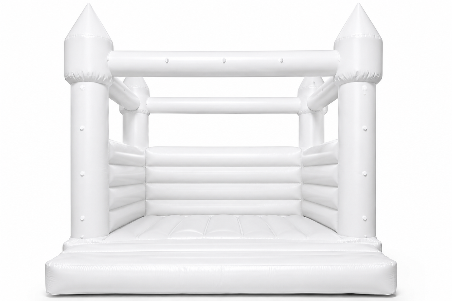 Fun Bouncy Castle With Landing Pad Commercial Grade