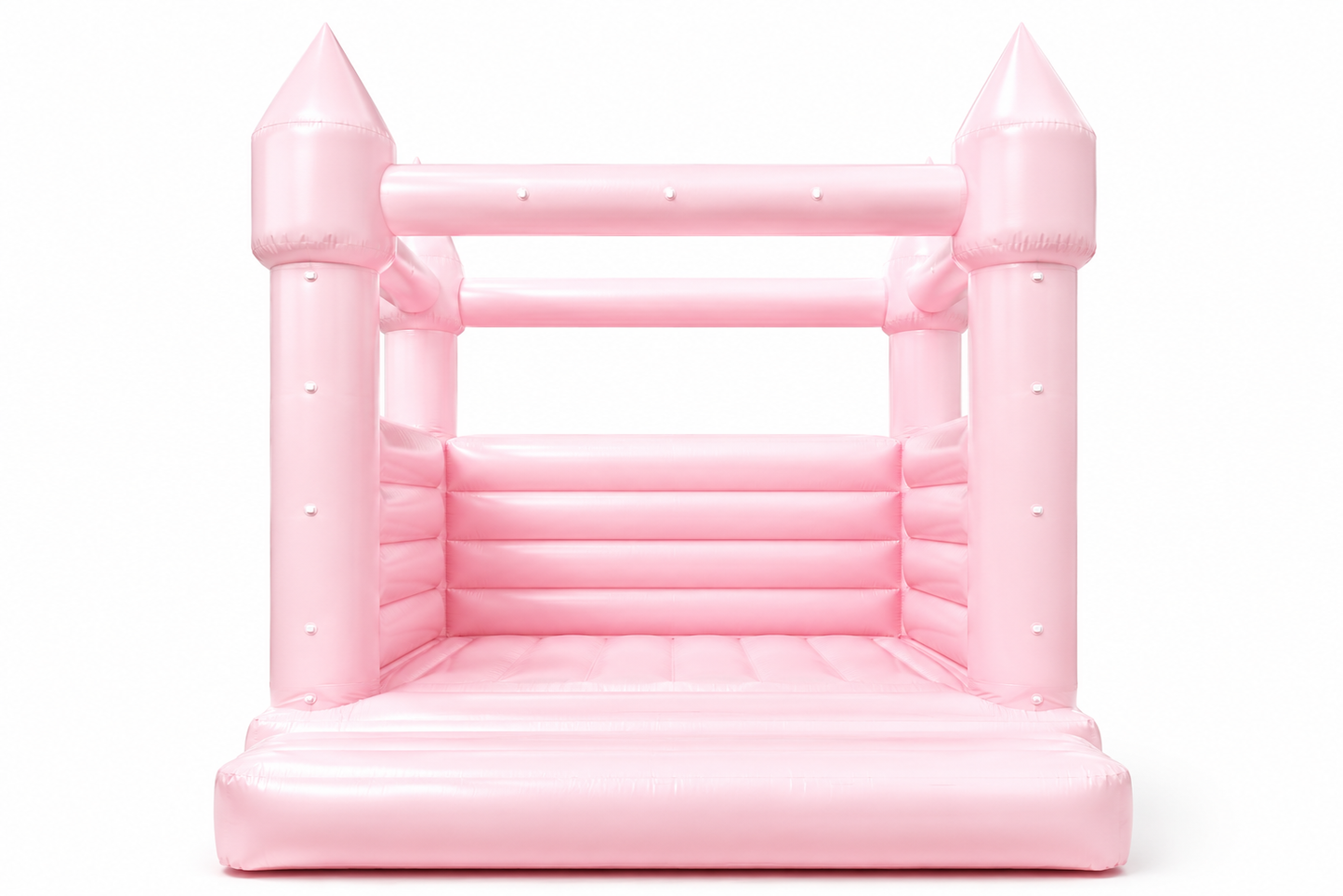 Fun Bouncy Castle With Landing Pad Commercial Grade