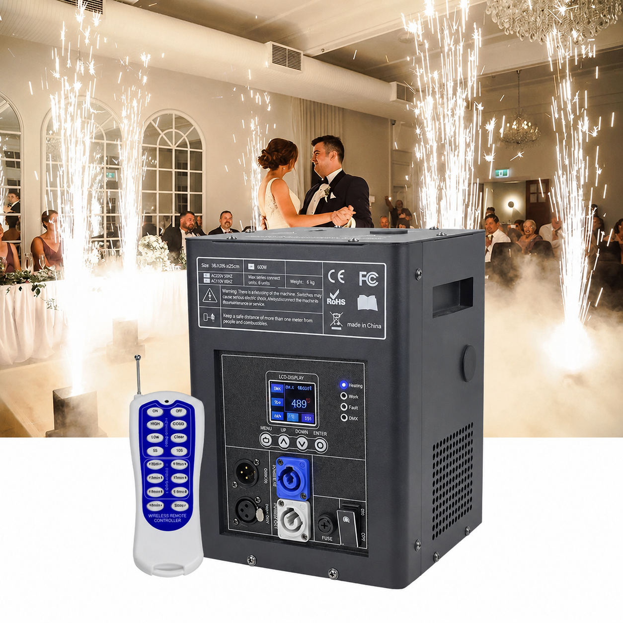 Cold Sparks Machine Indoor Fireworks