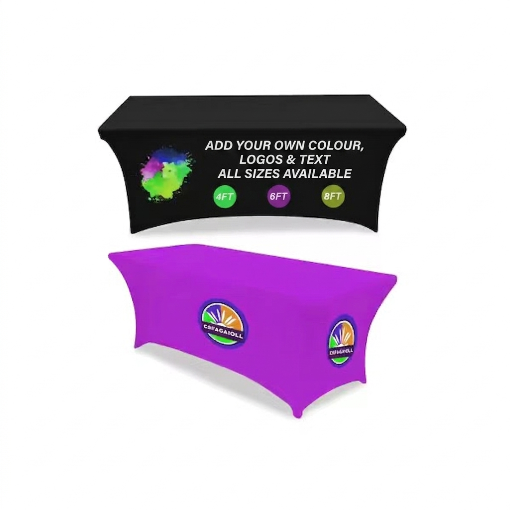 Customised Branded Fitted Tablecloth