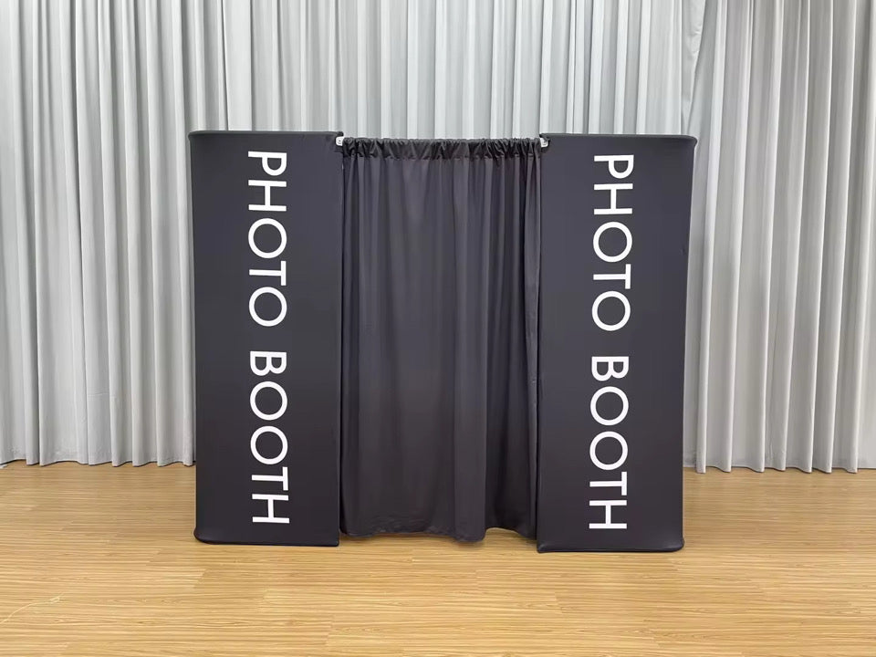 Frame Curtained Photobooth Enclosure