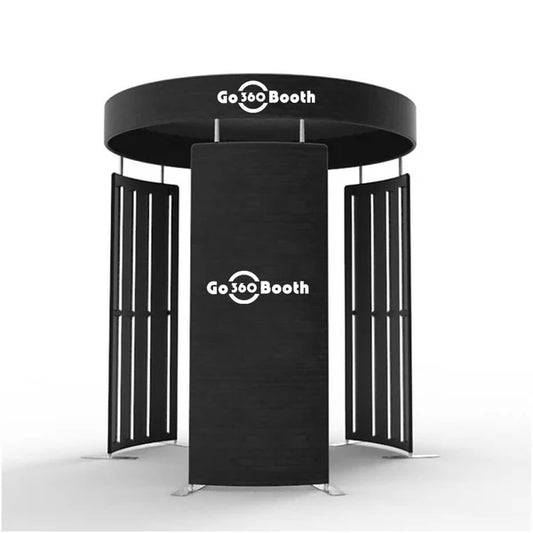 Roofed 3 Piece Photobooth Enclosure