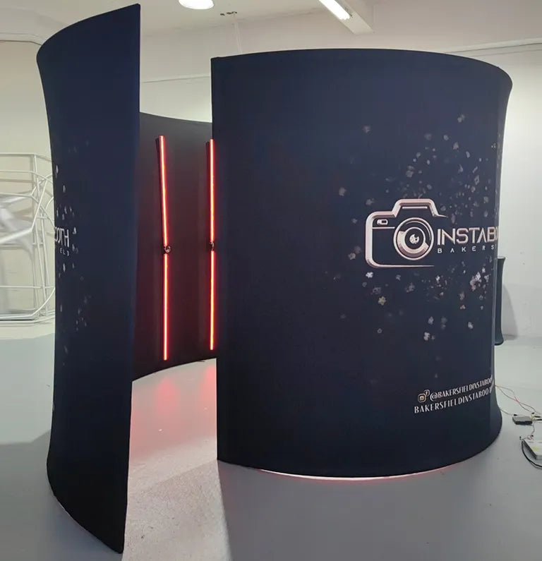 Led Photobooth Enclosure Spiral