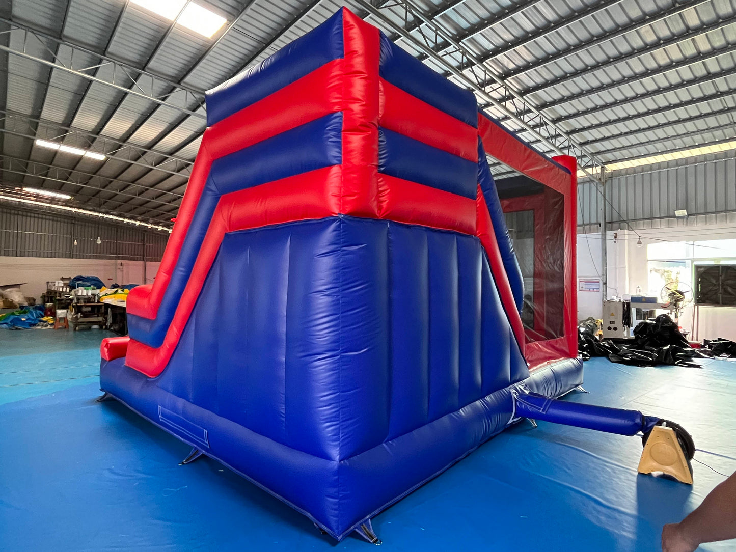 Spider-Man Bouncy Castle With Slide