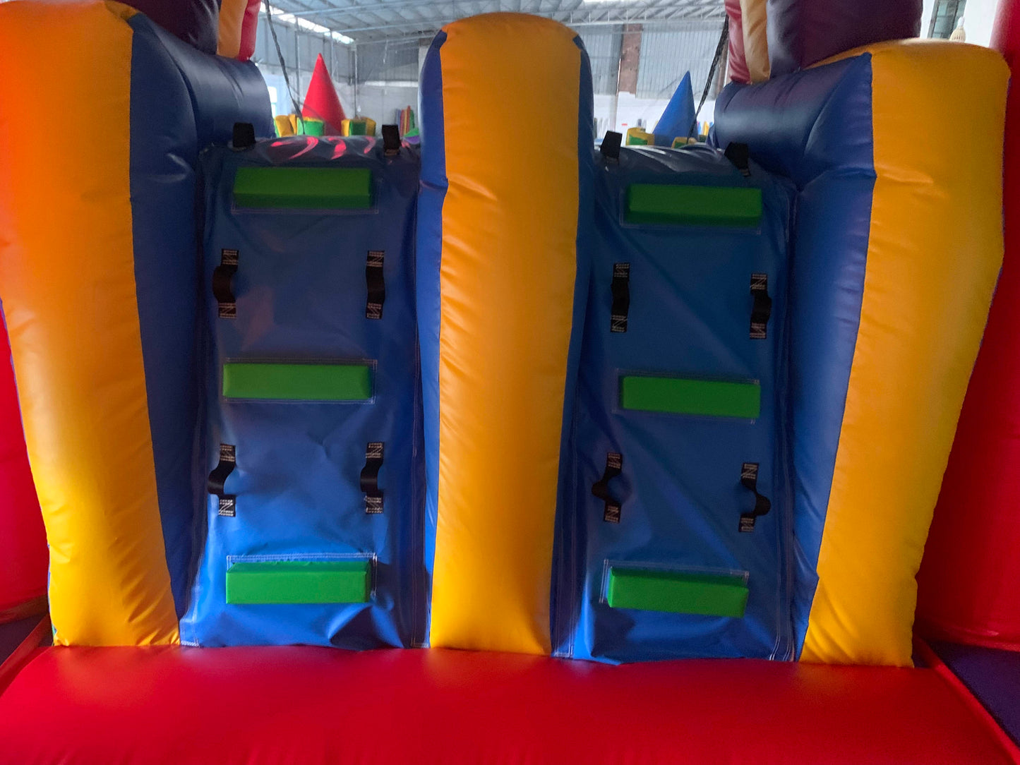 Large Multicolour Bouncy Castle With 2 Slides & Ball Pit