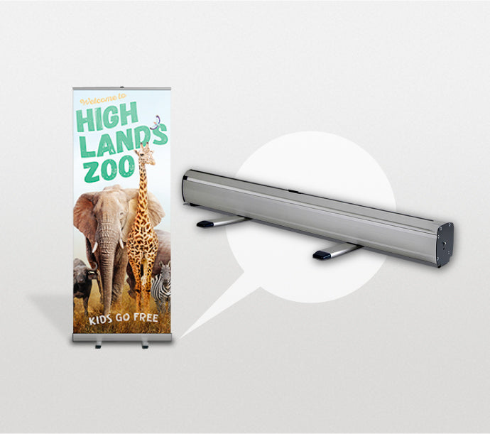 Pull Up Advertising Roller Banner