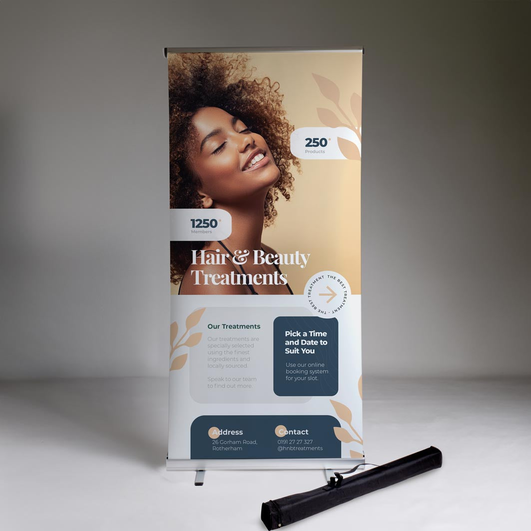 Pull Up Advertising Roller Banner