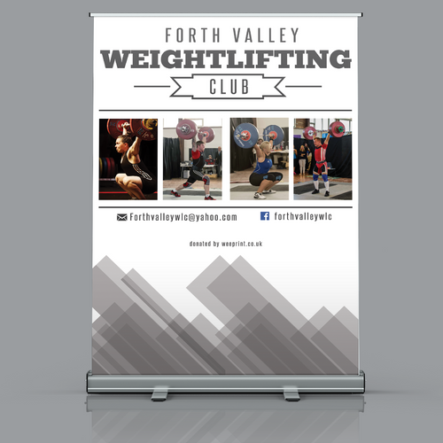 Pull Up Advertising Roller Banner