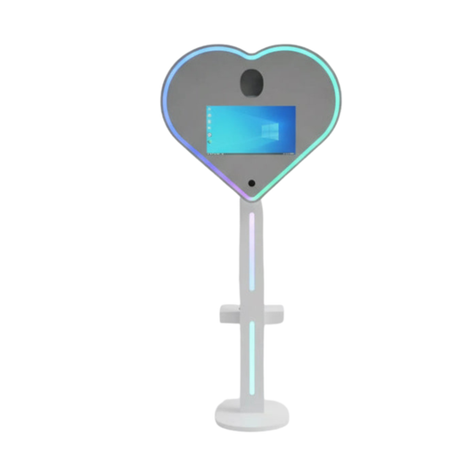 Heart Magic Mirror DSLR Selfie Pod Photobooth Windows