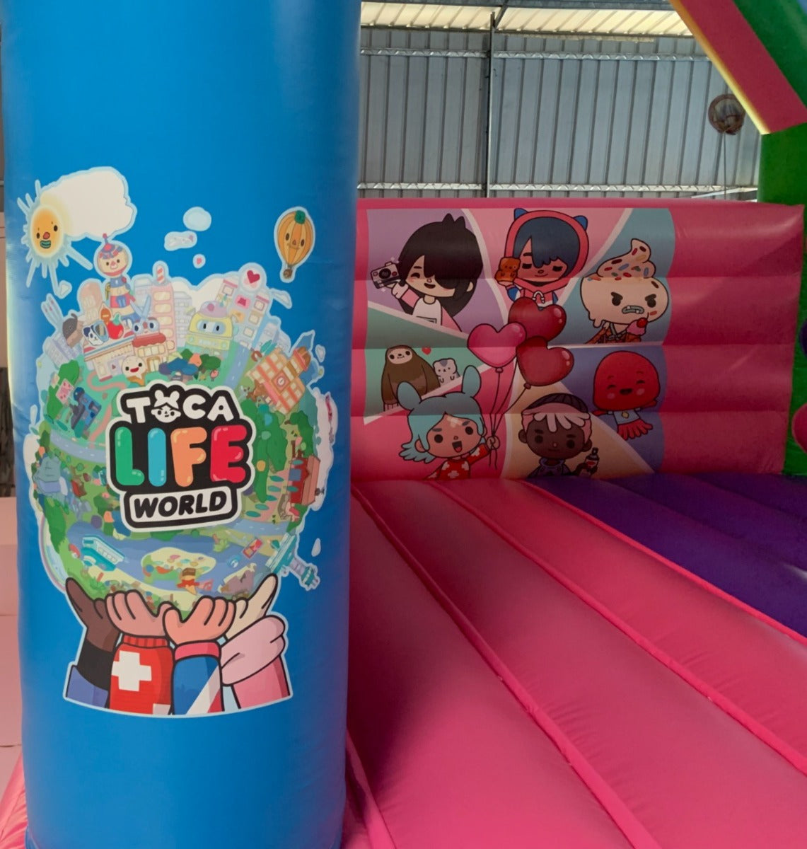 Toca Life World large bouncy house