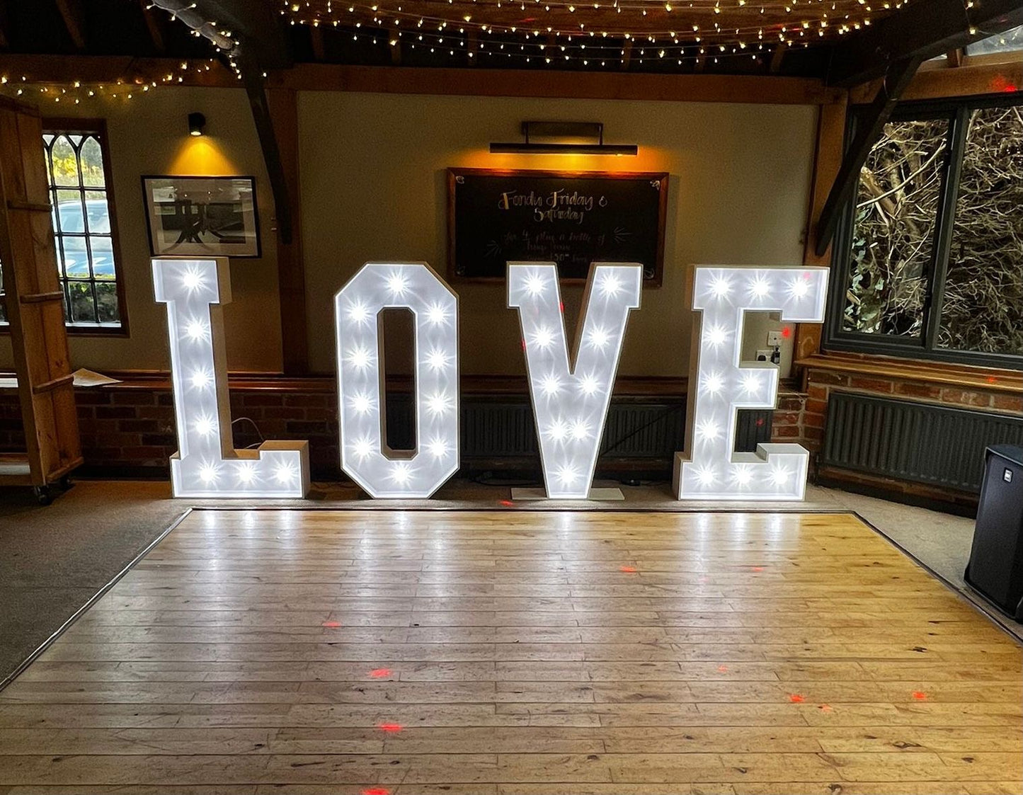 4ft MDF Wooden Marquee Large LED Letters