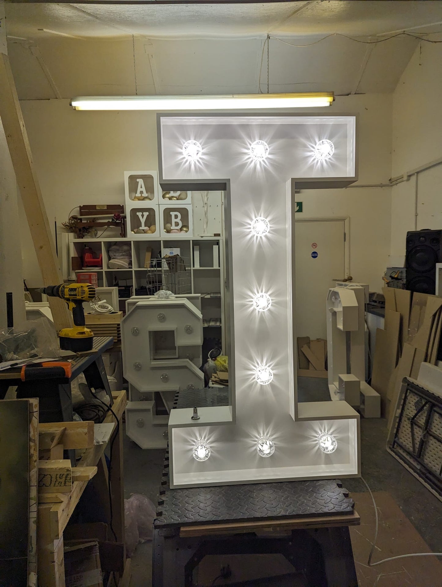 4ft MDF Wooden Marquee Large LED Letters