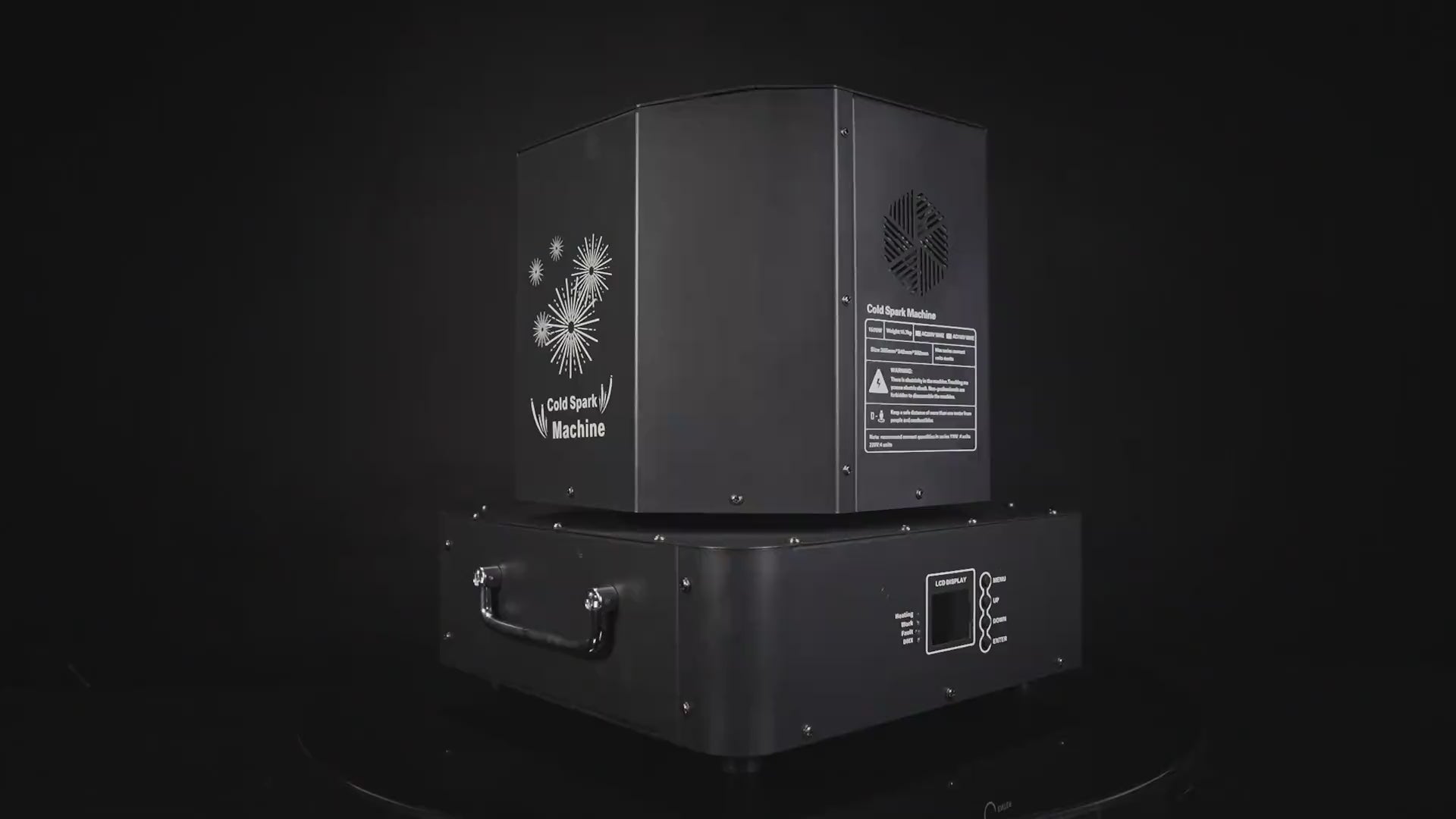Cold sparkle machine 2台セット Double Spinning Turning Cold Sparks Machine | Dynamic Effect – CC5