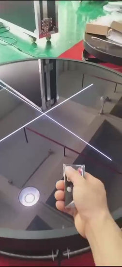 Video of Holographic Led 360 Photo Booth Glass