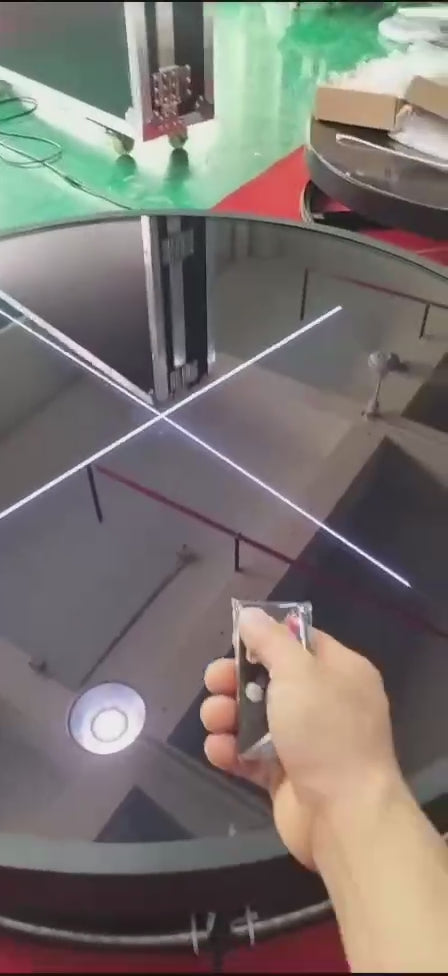 Video of Holographic Led 360 Photo Booth Glass