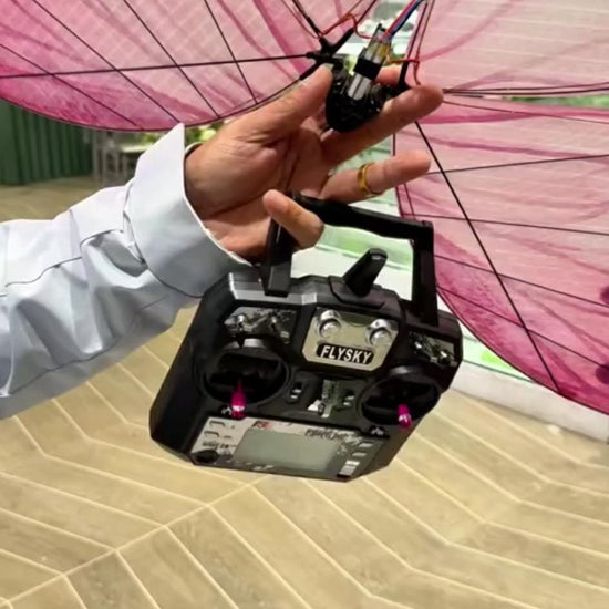 Bionic mechanical flying butterfly that delivers rings at weddings