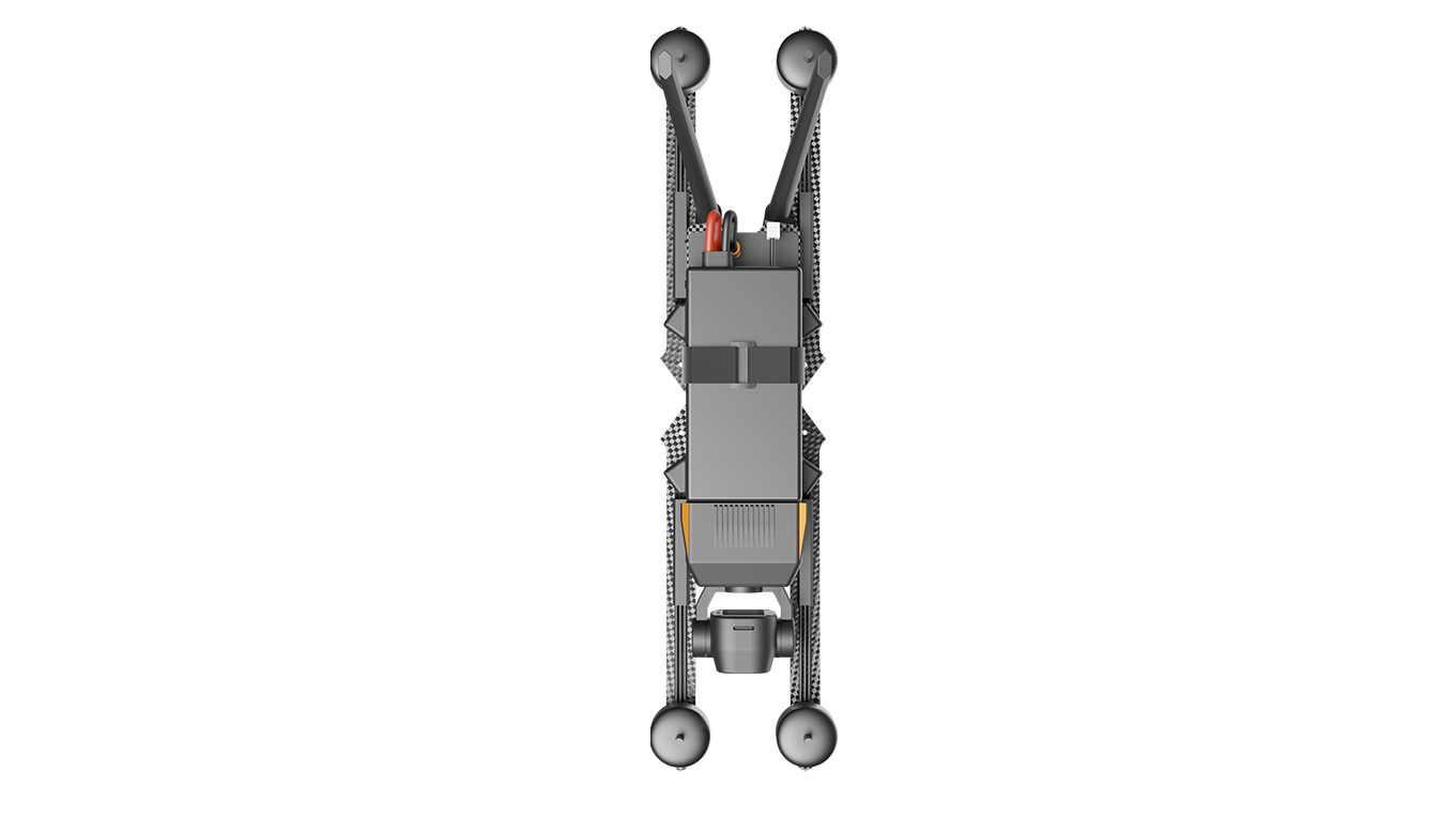 High quality drone on a white background